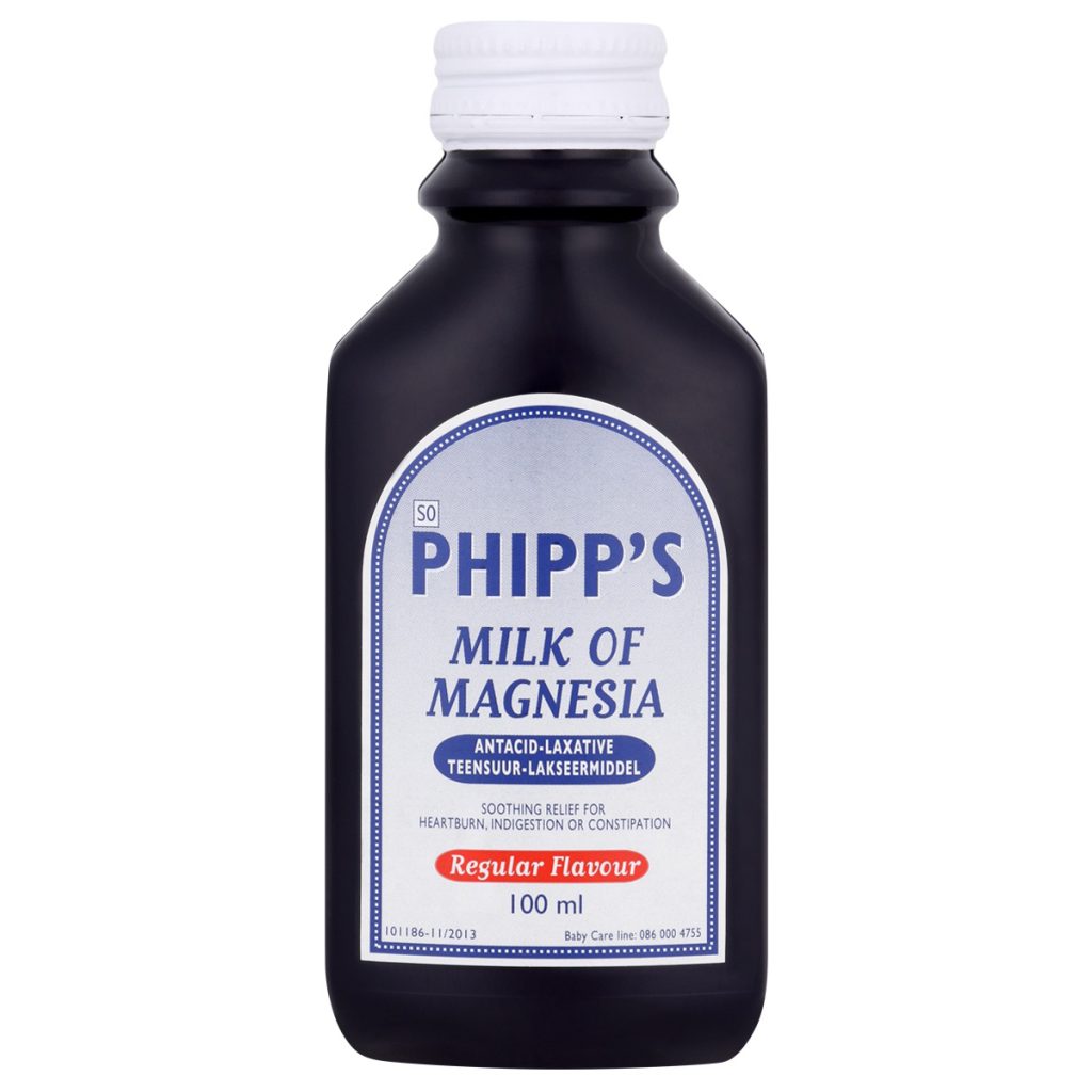 Phipps Milk Of Magnesia 6x100ml - Regular