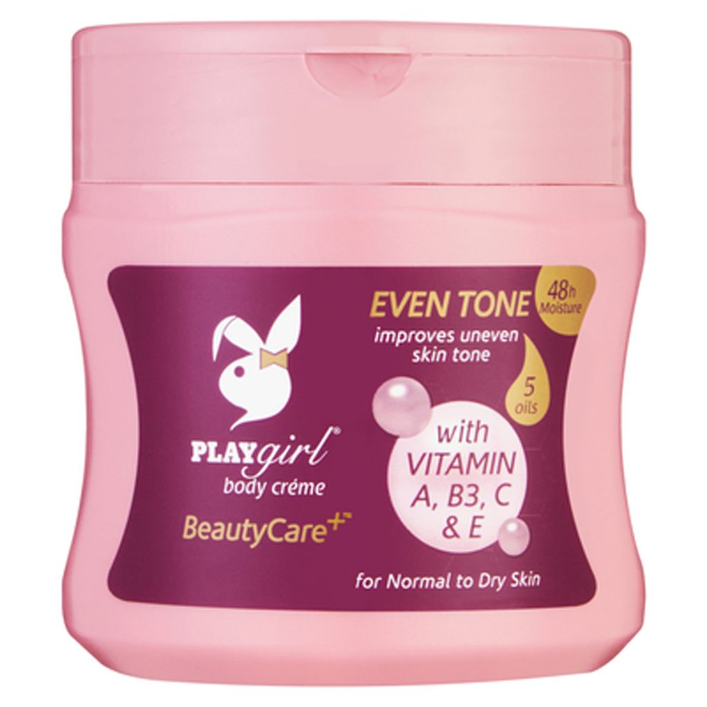 Playgirl Body Cream Jar 6x400ml - Even Tone