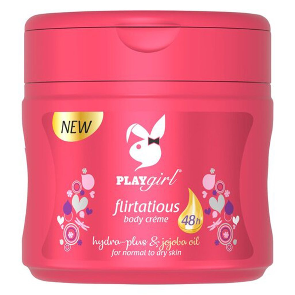 Playgirl Body Cream Jar 6x400ml - Flirtatious