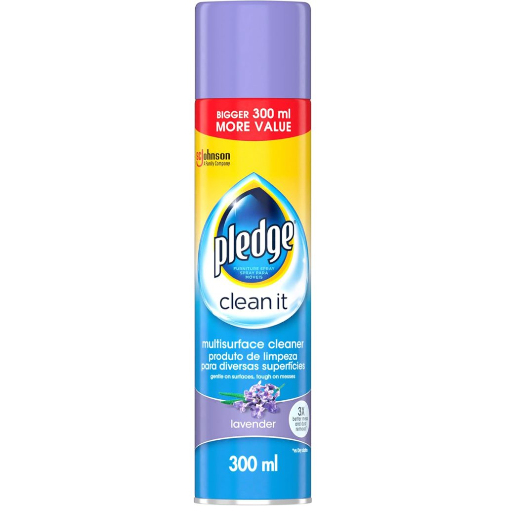 Pledge Multi Surface Cleaner 6x300ml - Lavender