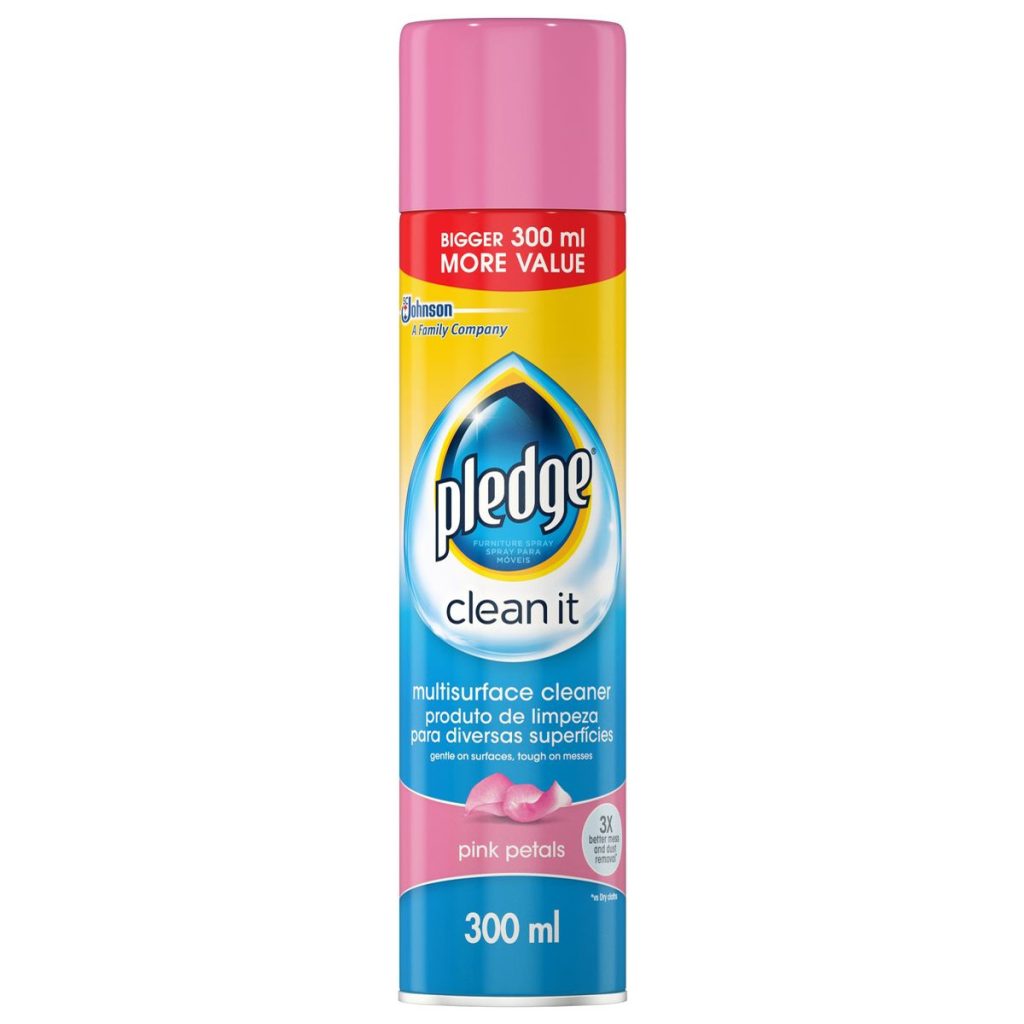 Pledge Multi Surface Cleaner 6x300ml - Pink Petals