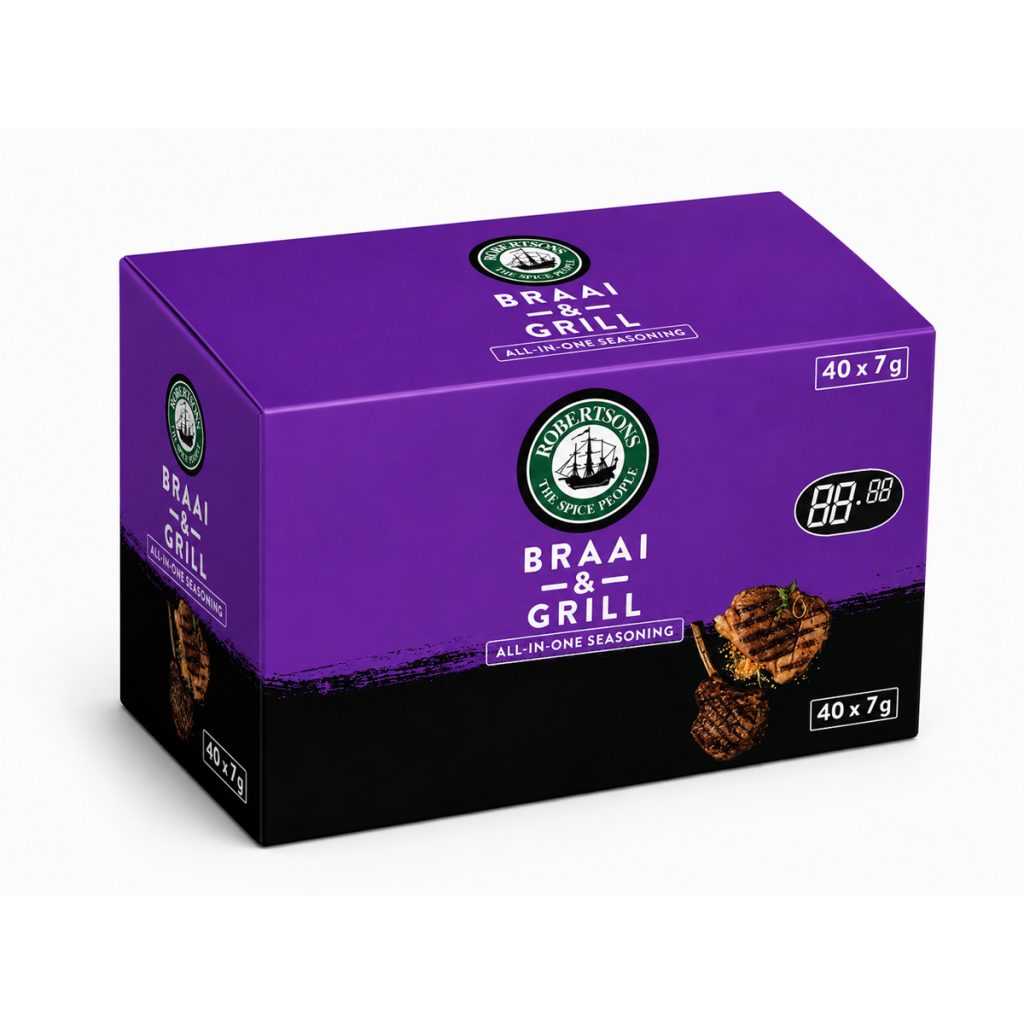 Robertsons Braai & Grill Envelopes 40x7g - All In 1 Braai & Grill