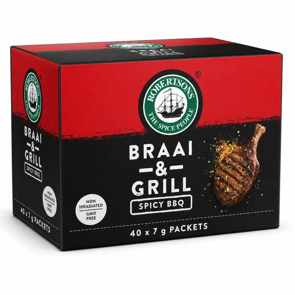 Robertsons Braai & Grill Envelopes 40x7g - Bbq Braai & Grill