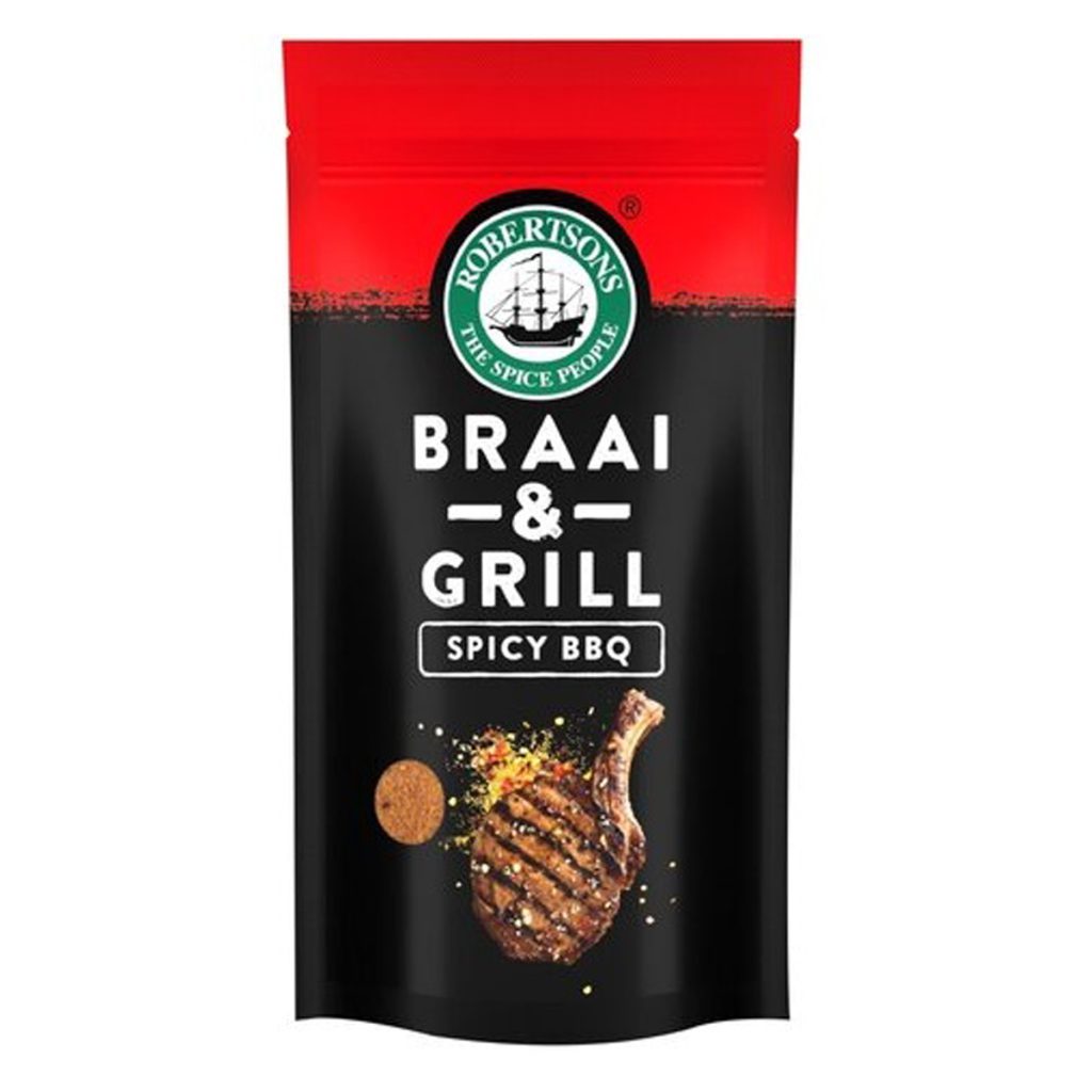 Robertsons Spice Braai & Grill 10x200g - Spicy Bbq