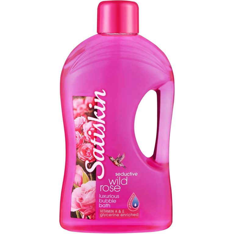 SATISKIN BUBBLE BATH - WILD ROSE 2LT