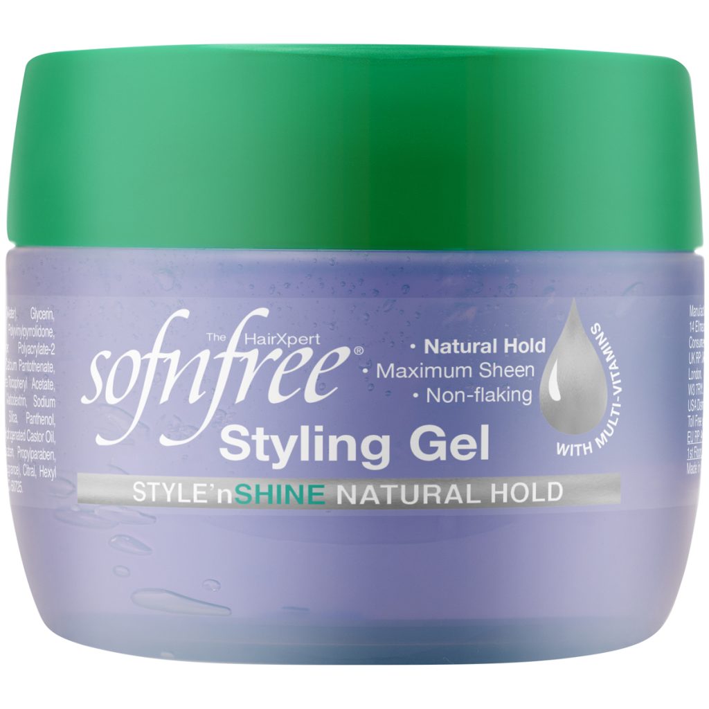 Sof 'n Free Styling Gel Jar Assorted 6x250ml - Natural Hold