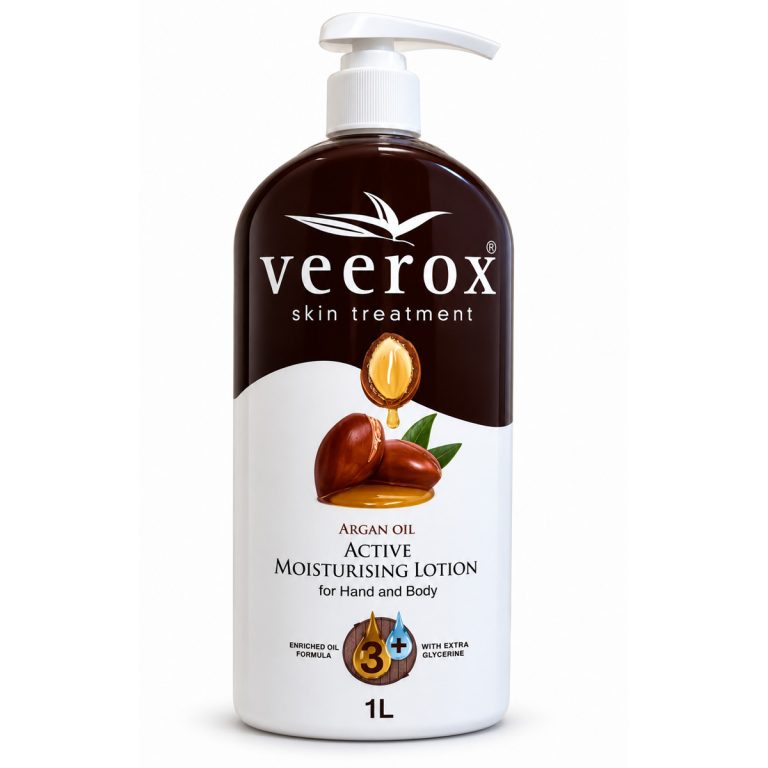 VEEROX BODY LOTION 1LT - ARGAN OIL