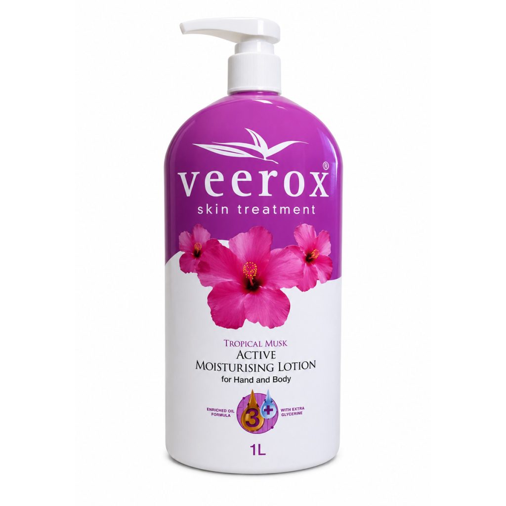 Veerox Body Lotion Assorted 1L - Tropical Musk
