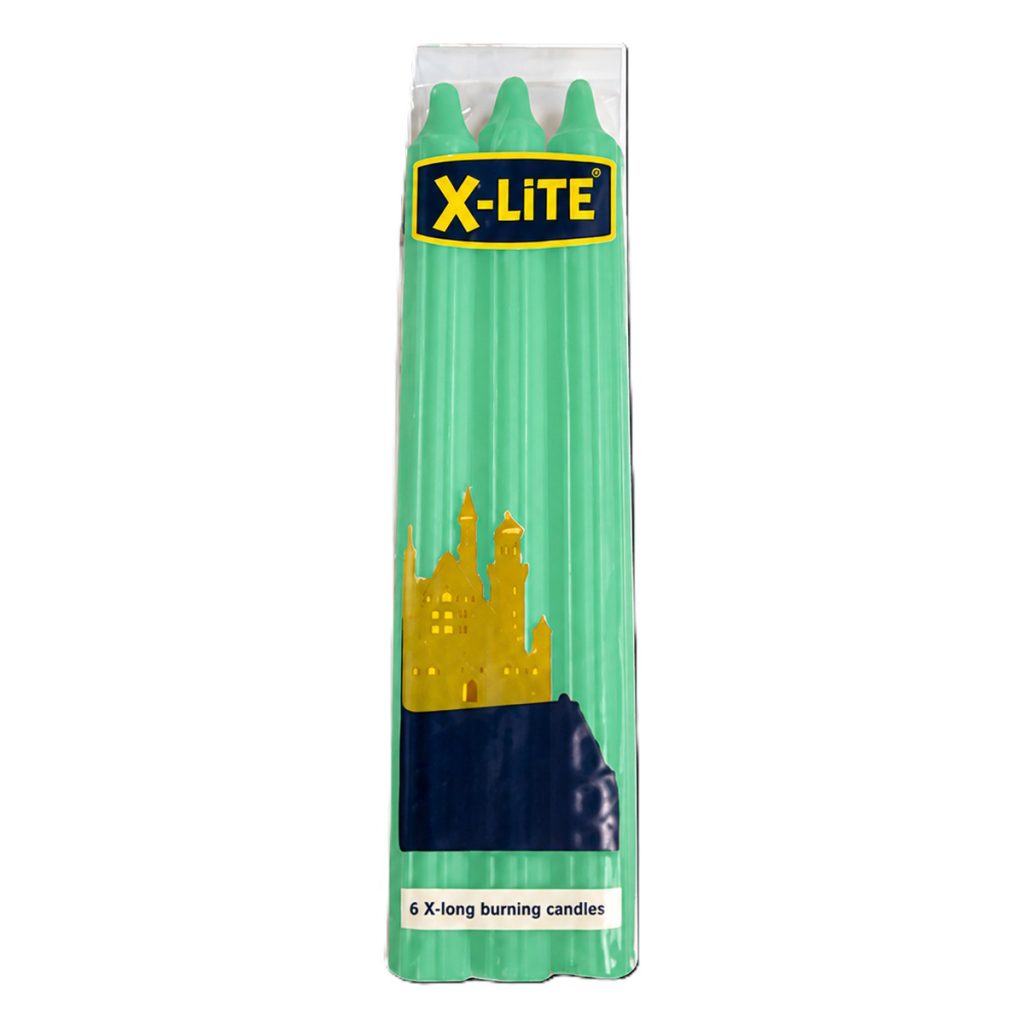 X-Lite Candles 12x6's - Green