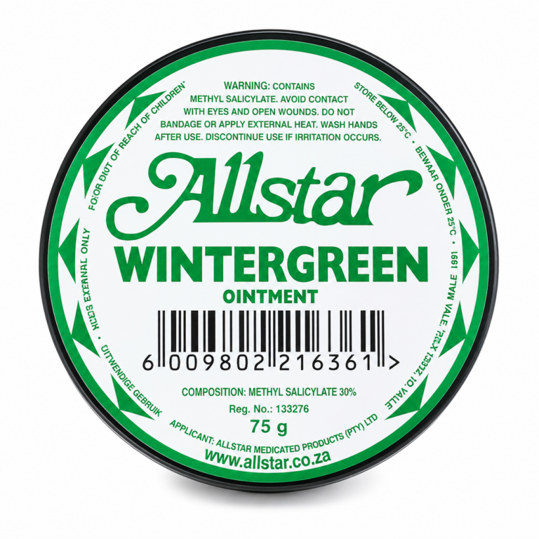 ALL STAR WINTER GREEN RUB 75G
