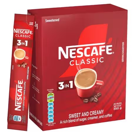 NESCAFE CLASSIC 3 IN 1 SACHET 20x18GR