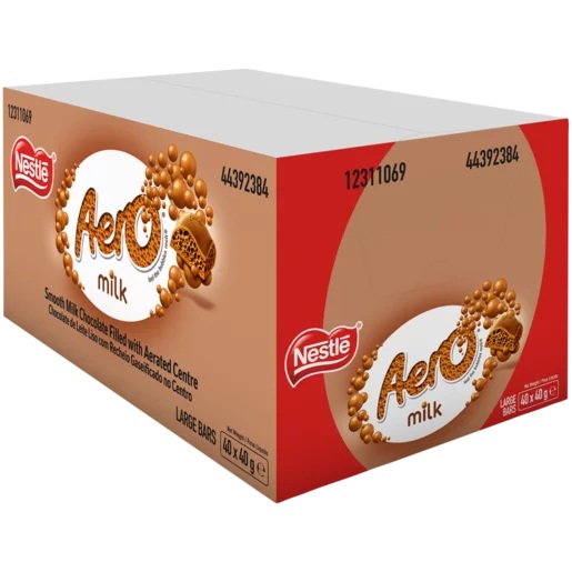 NESTLE LARGE BAR - AERO CHOCOLATE 40x40GR