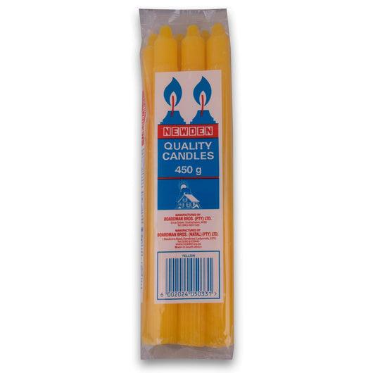 Newden Candles Assorted 12x450g - Yellow