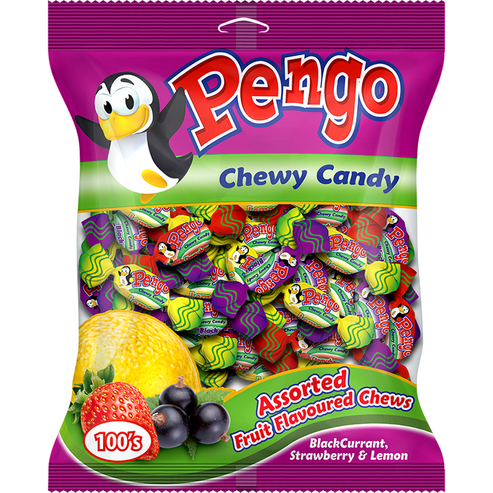 Pengo Chewy Candy 100's - Fruit
