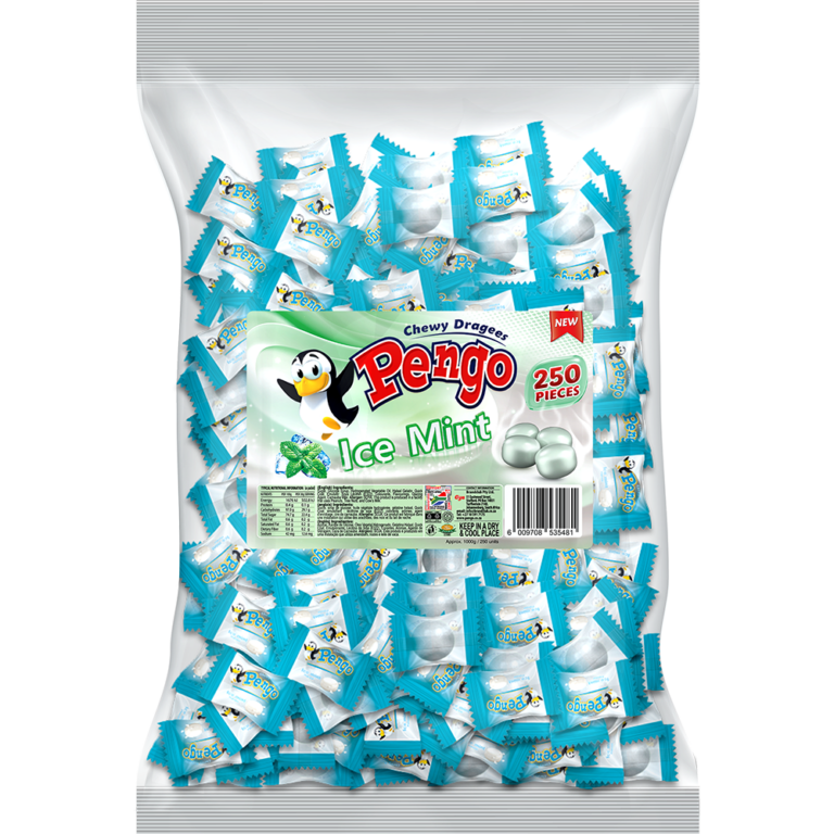 PENGO CHEWY DRAGEE - ICEMINT 250'S