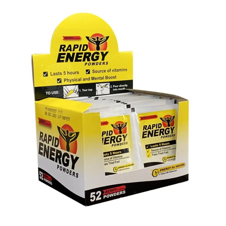 RAPID ENERGY POWDERS 52'S