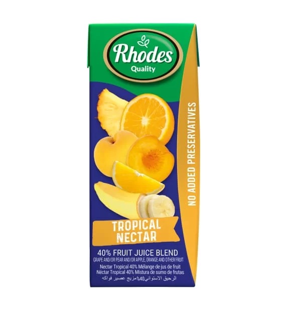 Rhodes Fruit Nectar 24x200ml - Tropical