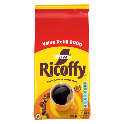RICOFFY INSTANT COFFEE REFILL VALUE PACK 800GR