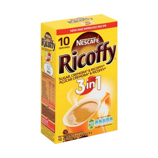 RICOFFY SACHETS 3 IN 1 BOX