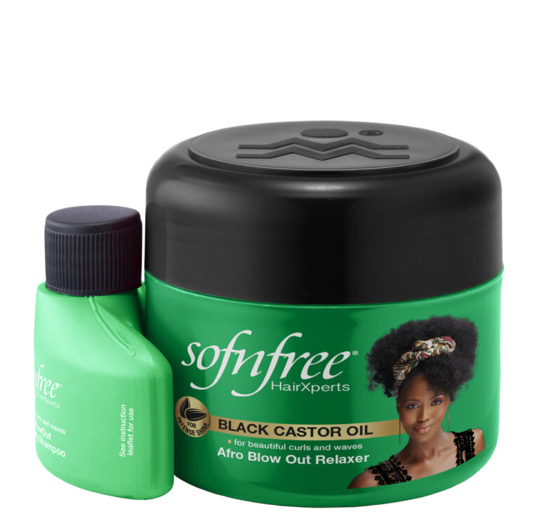 SOF 'n FREE BLACK CASTOR OIL BANDED RELAXER