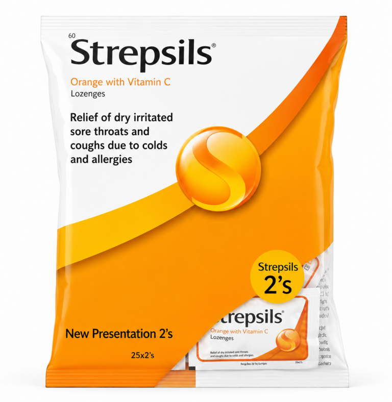 STREPSILS BAG ORANGE 25x2's