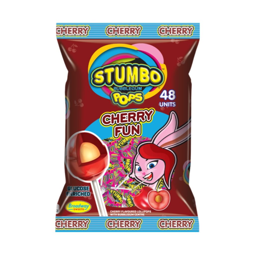Stumbo Pops 48's - Cherry Fun
