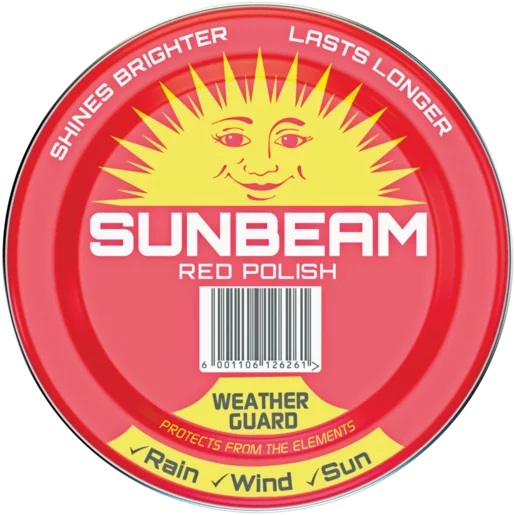 SUNBEAM FLOOR POLISH - RED 350ML