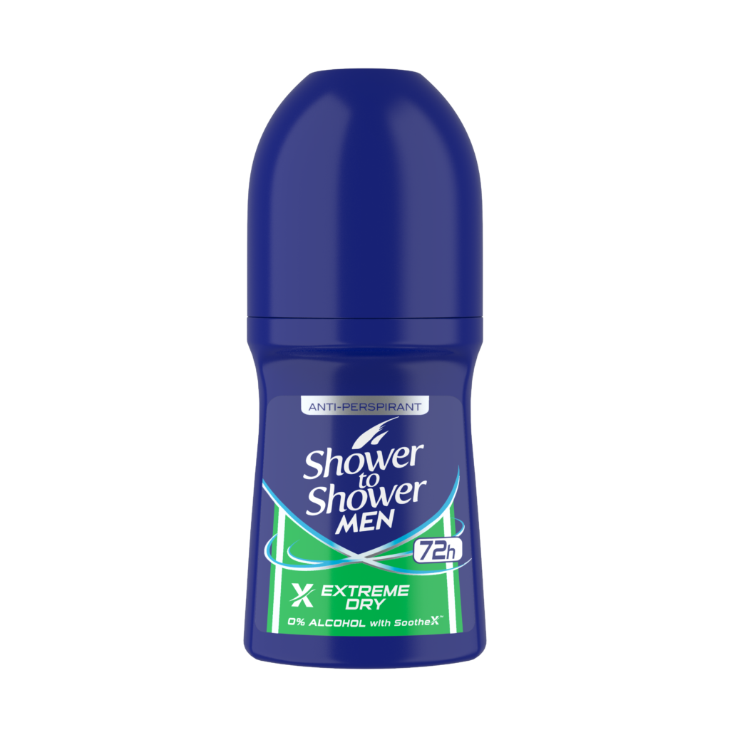 Shower To Shower Men Roll-On 6x50ml - Extreme Dry 5+1