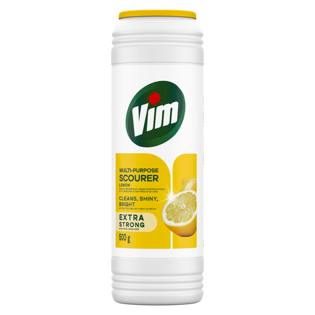 Vim Multi Purpose Scourer 1x500g - Lemon