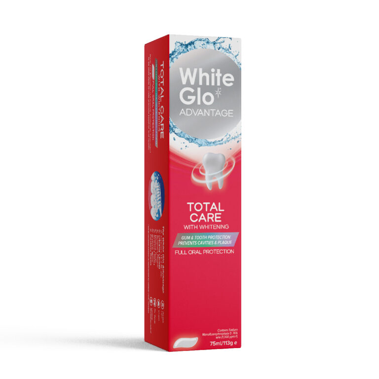 WHITE GLO TOOTHPASTE - TOTAL CARE