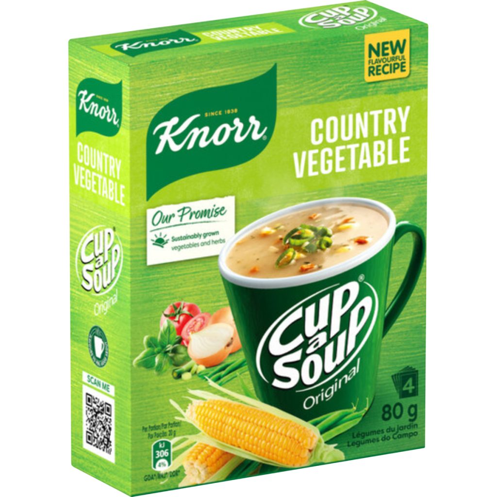Knorr Cup A Soup 10x80g - Country Vegetable