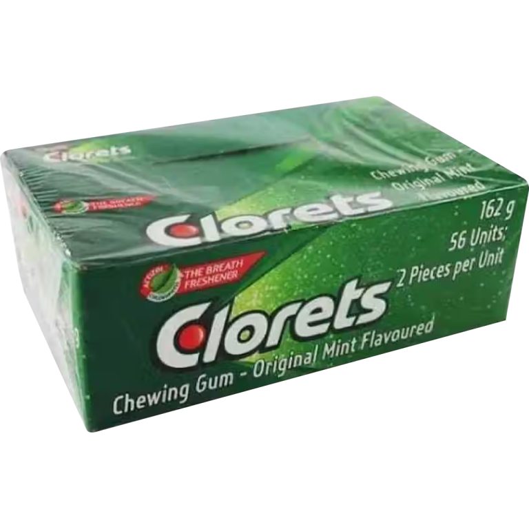 10497 - CLORETS GUM - ORIGINAL 56'S