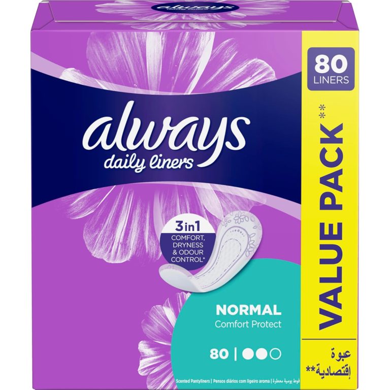 10614 - ALWAYS LINERS NORMAL UNSCENTED 80'S