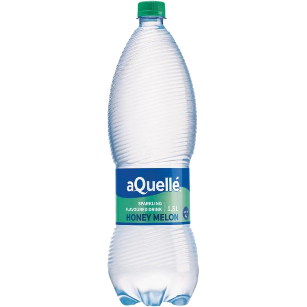 Aquelle Flavoured Water 6x1.5L - Sparkling Honey Melon