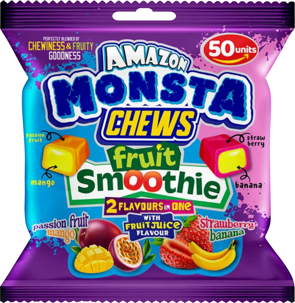 Amazon Monsta Chews 2-in-1 50's - Fruit Smoothie