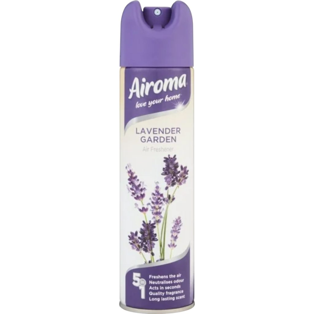 Airoma Air Freshener 6x210ml - Lavender Garden