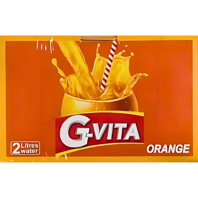 2803 - G-VITA POWDERED DRINK SACHETS - FRESH ORANGE 40'S