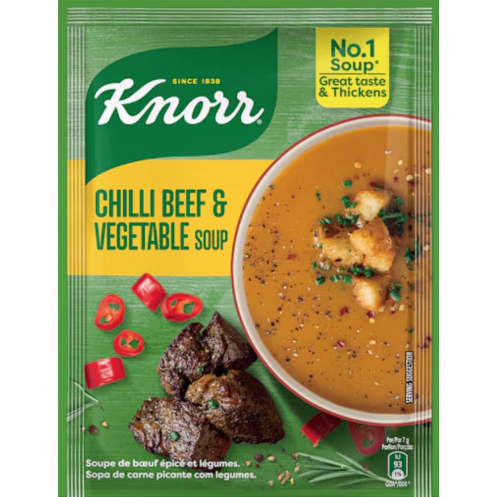 Knorr Soup 10's - Chilli Beef & Vegetable