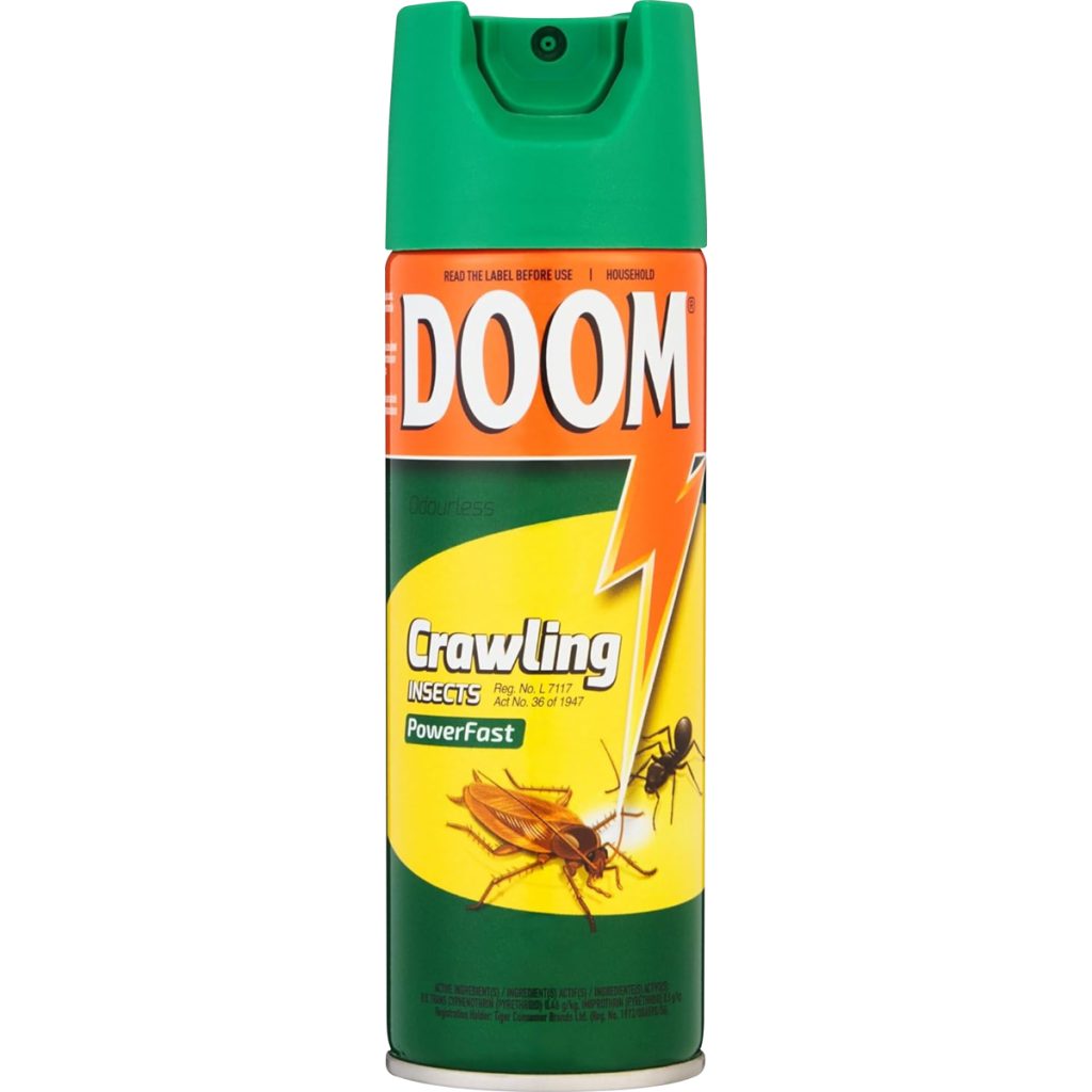 Doom Aerosol 6x180ml - Crawling P/Fast Odourless