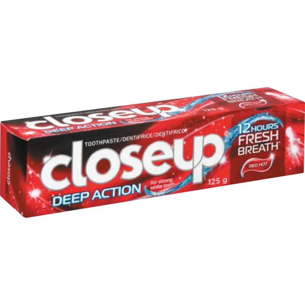 Close-Up Toothpaste 6x125g - Red Hot