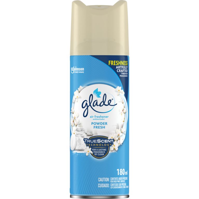 3732 - GLADE SECRETS AEROSOL - POWDER FRESH 180ML
