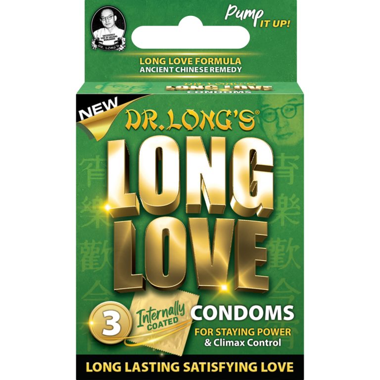 4336 - DR LONGS CONDOMS - LONG LOVE 3's