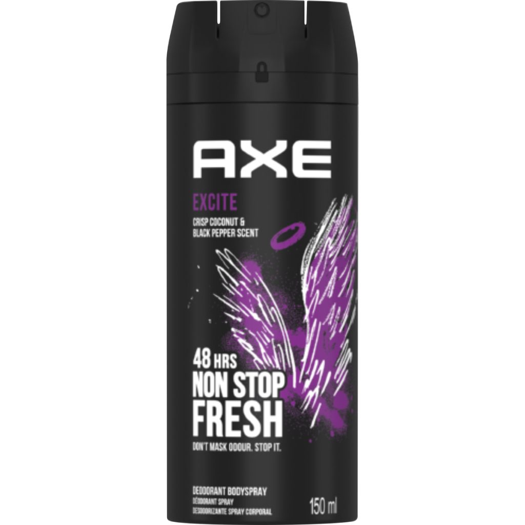 Axe Deodorant 6x150ml - Excite B.s.