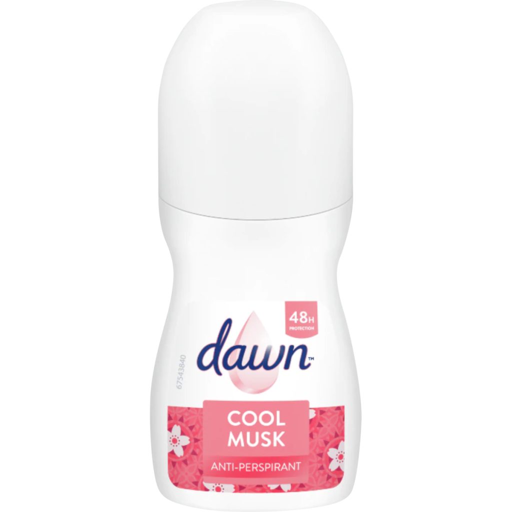 Dawn Women Roll-On 6x45ml - Cool Musk