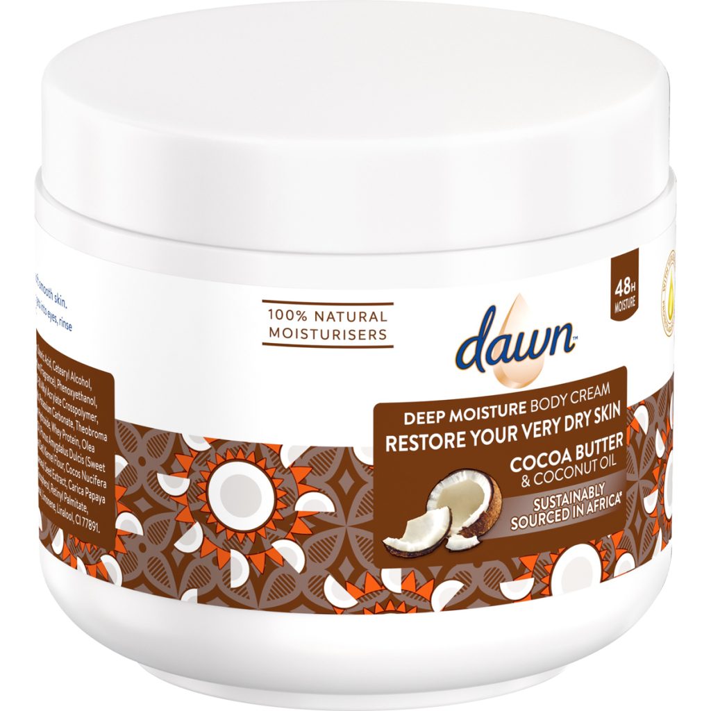 Dawn Body Cream Jar 6x300ml - Cocoa Butter