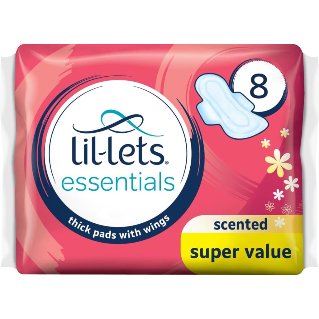 Lil-Lets Essentials Pads 4x8's - Scented