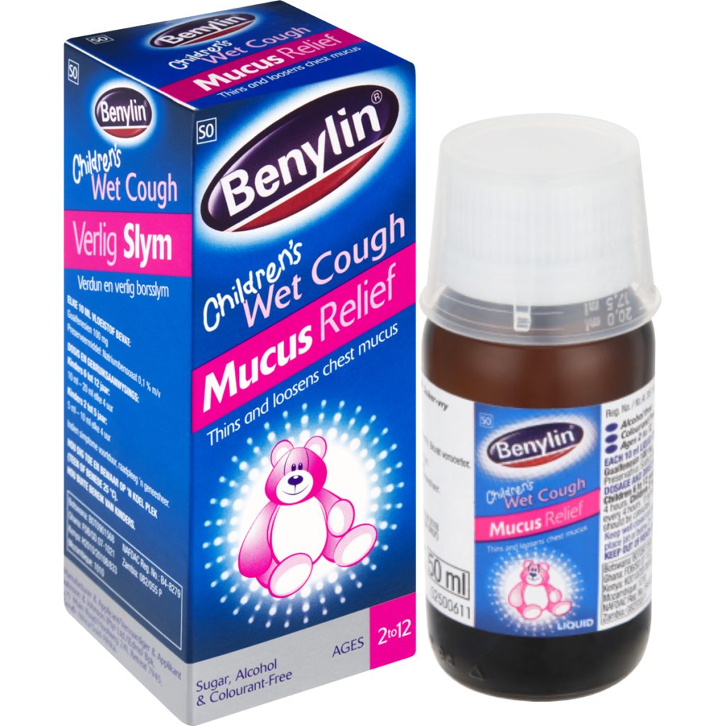 Benylin Wet Cough Syrup 6x50ml - Childrens