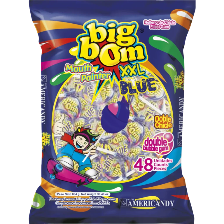 8444 - BIG BOM POPS - BLUE MOUTH PAINTER 48'S