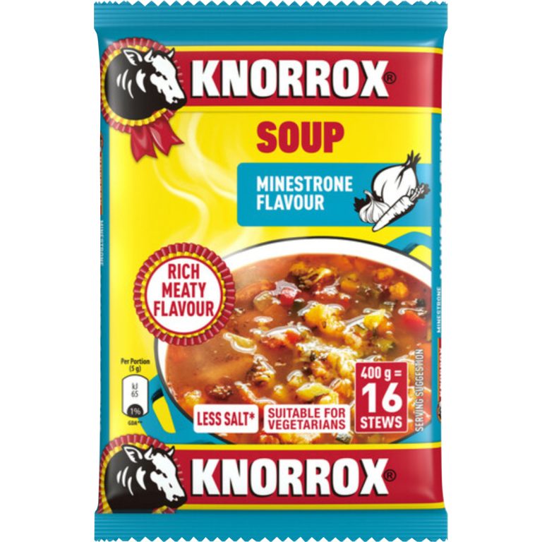 8596 - KNORROX SOUP BAG - MINESTRONE 400G