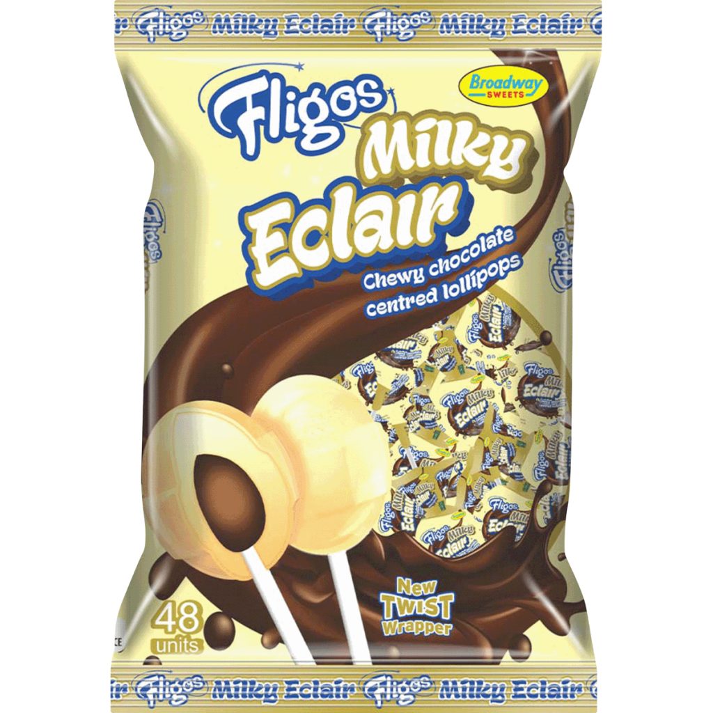 Fligos Pops 48's - Milky Eclairs